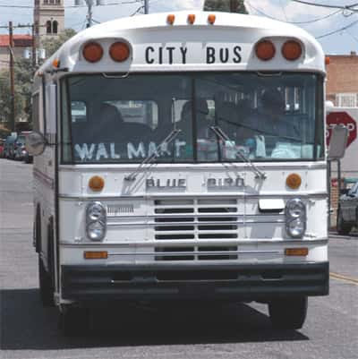 Nogales Walmart Bus