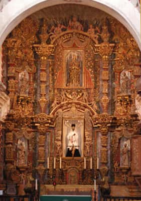 San Xavier Interior