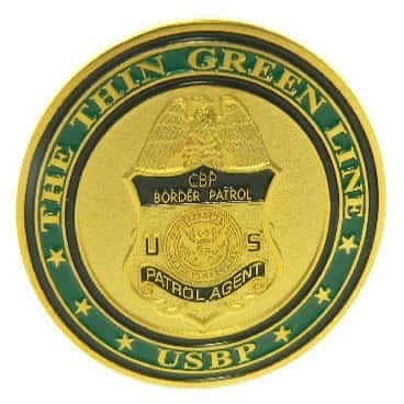 U.S. Border Patrol challenge coin