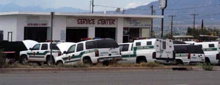 USBP vehicles